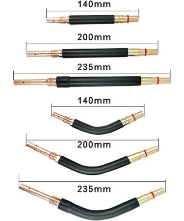 3 Pcs Welding Gun Bending Pipe Bending Rod Welding Gun Bending & Straight Pipe Welding Gun Tube Neck Welding Gun Pipe Bending Adapter (Straight Rod 500A) Straight Rod 500A - Buy Online on GoSupps.com