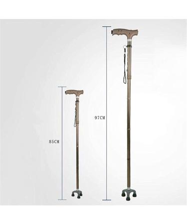 Thickening Aluminum Cane Practice 75 97 cm for Elderly Folding Ultra-Lightweight Wands Interesting - Buy Online on GoSupps.com