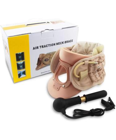 Shop Cervical Traction Device - Inflatable Neck Pillow for Pain Relief & Neck Support - Medical Orthopedic Solution - Buy Online on GoSupps.com