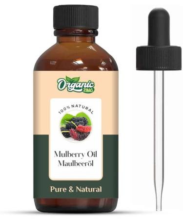 ORGANIC ZING Organic Zing Mulberry Oil (Morus alba) - Pure & Natural Carrier Oil for Aroma Skincare & Massage - 30 ml - Buy Online on GoSupps.com