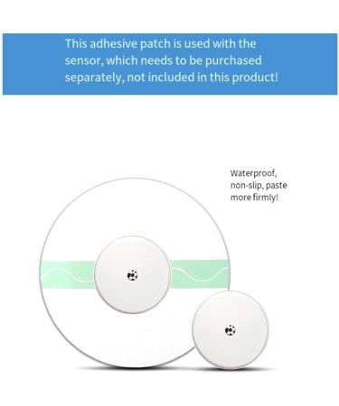 Pteanecay 10PCS Without Trace Fixed Sensor Stickers Non- Waterproof Adhesion Stickers Small Electronic Dynamic Blood Glucose Sensor Stickers - Buy Online on GoSupps.com