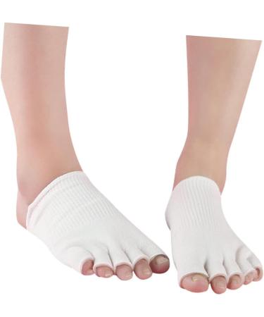 Mikinona 1 Pair Gel Feet Sock Gel Socks for Feet Dry Feet Gel Socks Bunion Splints Pad Foot Moisturizing Socks Five Toe Gel Socks Toe Spacers Toe Spreader Toe Socks - Buy Online on GoSupps.com