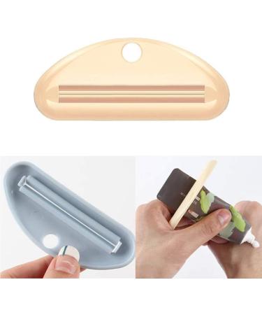 D-Shaped Tube Toothpaste Squeezer Clips - 8 Pcs Dispenser for Bathroom (Random Colors) - Buy Online on GoSupps.com