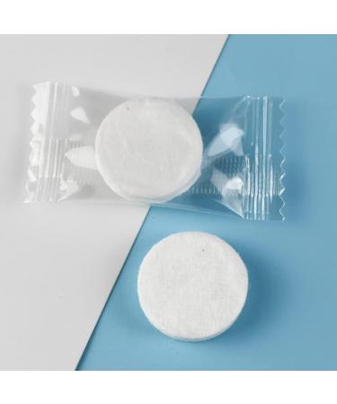 Lot de 100 masques faciaux compress s jetables en papier pour soins de la peau Masque sec en papier pour la maison et les voyages - Buy Online on GoSupps.com