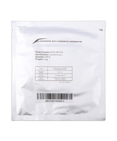 QiQiBaby Large Cooling Gel Pads 10 Pcs - L Size 34x42cm, Skin-Protecting Membrane Film, 110g Each - Buy Online on GoSupps.com
