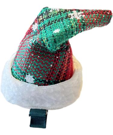 AJTUTUS Santa Hat Headwear Tinsel Hair Clip Christmas Duckbill Clip Headpiece with Tinsel Tulle Cone Hat Cartoon Photo Props - Buy Online on GoSupps.com