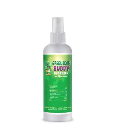 Green Bean Buddy, Residual Bug Killer, 3oz Treats Bed Bugs, Roaches, Fleas, Ticks, Ants, Beetles, Mites, Lice and Other Pests