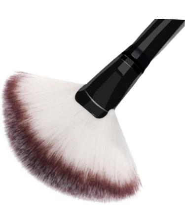 Beavorty black makeup Wood Handle Brush Powder Foundation Brush Cosmetics Wooden large - Buy Online on GoSupps.com