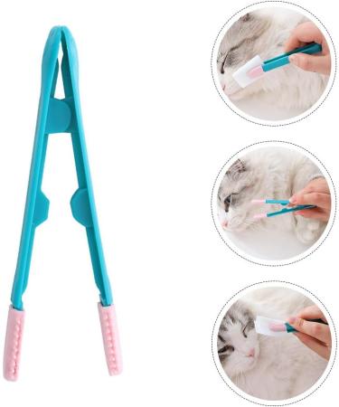 3pcs Cat Eye Cleaning Brush Portable Grooming Comb Household Cat Eye Brush Kit Tear Stain Removal Eye Care Dog Eye Comb Convenient Grooming Accessory Pets 10X1cmx3pcs Pink Greenx3pcs - Buy Online on GoSupps.com