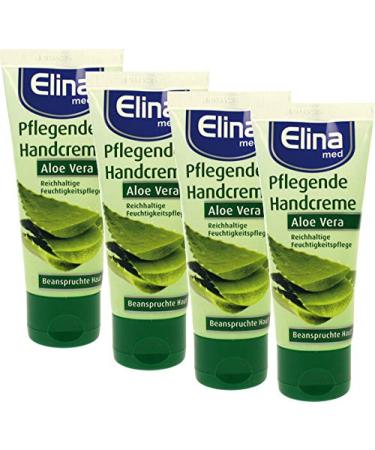 Elina Aloe Vera Hand Cream 75ml in tube pack of 4 - Buy Online on GoSupps.com