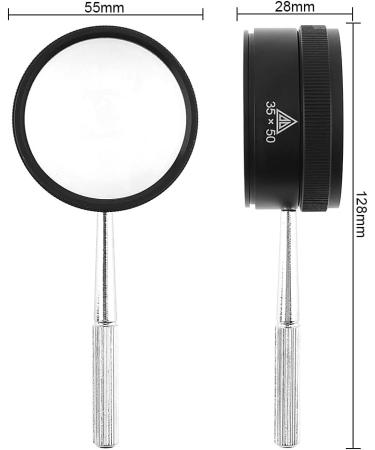 Magnifying Handheld Magnifier Magnifying Glasses 35X 35 * 50 Jewelry Appraisal Loupe Portable Optical Glass Magnifier Read Repair Made in China - Buy Online on GoSupps.com