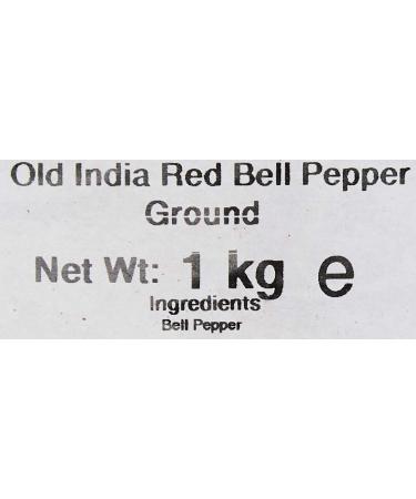 Old India Red Bell Pepper Ground 1kg - Buy Online on GoSupps.com