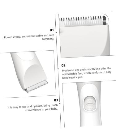 Mikinona 1 Set Hair Clipper Strong Power Hair Trimmer Body Hair Trimmer Professional Clippers for Barbers Rechargeable Fabric Haircut Tool Abs Electric Accessories Child - Buy Online on GoSupps.com