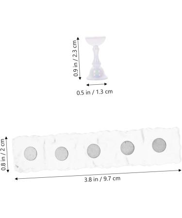 FRCOLOR 2 Sets of Base for Manicure Practice Stand for Painting Press on the Nail Stand Nail Modelling Accessories Nail Art Modelling Accessories Magnetic False Nails Acrylic Base - Buy Online on GoSupps.com