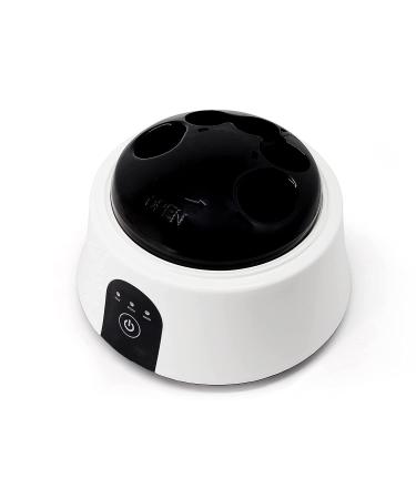 Upgraded Steam Nail Polish Remover Machine with Stainless Steel Cuticle Pusher - White - Buy Online on GoSupps.com