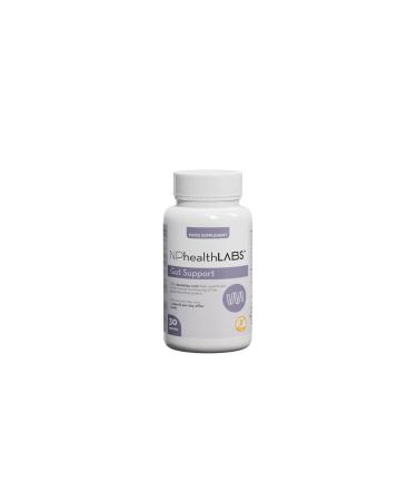 NPHALTHLABS Gut Support - 30 capsules - with dandelion root & lactic acid to support the intestinal flora in bloated belly & other intestinal complaints