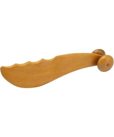 Ververt Touch Body Massage Roller - Wooden Footbow Device for Muscle Relaxation & Pain Relief | Perfect Gift for Family & Friends - Buy Online on GoSupps.com