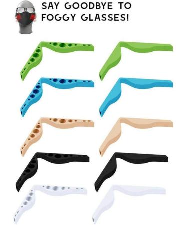 Timess Anti-Fog Silicone Nose Bridge Support Frame for Glasses - Fog-Free Accessory & Comfort Inner Support - Buy Online on GoSupps.com