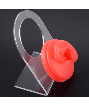 CHUANCI 1PC Soft Silicone Body Part Model Human Ear Mouth Eye Tongue Navel Model Display Puncture Display Simulation for Jewelry Display Teaching Tool (1PC Coffee Color Right Ear) - Buy Online on GoSupps.com