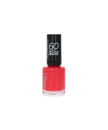 60 Seconds Super Shine - Nail Polish N.430 Coralicious Red 1 count (Pack of 1)