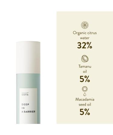 SIORIS Deep In A Barrier Cream 1.69 fl. oz | Organic Vegan Tamanu Oil Skin Repair Cream for Sensitive Skin | Deep Moisturization & Barrier Strengthening - Buy Online on GoSupps.com