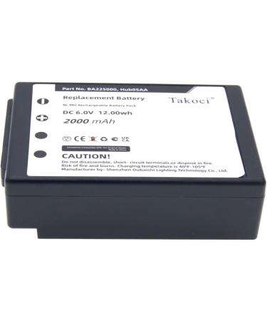 BA225030 Replacement Battery for HBC Radiomatic Eco Linus 6 | Compatible with FuB05AA FuB5XL BA205030 BA225000 BA206030 - International Shipping Available - Buy Online on GoSupps.com