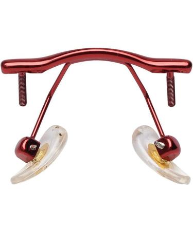 Mayabi metal replacement nose bridge alloy glass replacement nose brace substitute for borderless glasses glasses repair accessories for adults-red