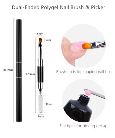 UV LED Nail Lamp Set with Emery Boards, Brushes, Gel Polish Dryer | 45pcs LEDs, 4 Timer Settings - Professional Nail Art Tools (Black) - Buy Online on GoSupps.com