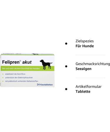 Felipren Acute Chewing Tablets for Dogs | Effective Pain Relief & Anti-Inflammatory | Fast International Shipping - Buy Online on GoSupps.com