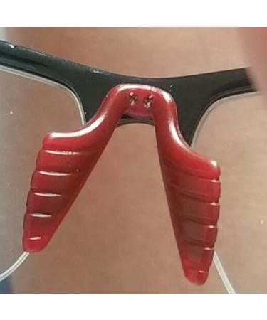 Celika Replacement Nose Pads - U-Shaped Nose Bracts for Red Glasses Sports & Bicycle Sunglasses Accessories - Buy Online on GoSupps.com