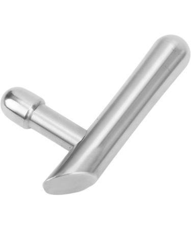 Stainless Steel Trigger Point Massager - T-Bar Deep Tissue Massager for Back Shoulder Leg & Arm Relief | International Shipping - Buy Online on GoSupps.com