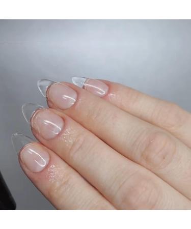 NAGETPAPS Mandel Tips for Geln gel - 552 Pieces Full Cover Soft Gel Nail Tips 12 Sizes Clear Matt Artificial Nails for Nail Art & Extensions - Buy Online on GoSupps.com