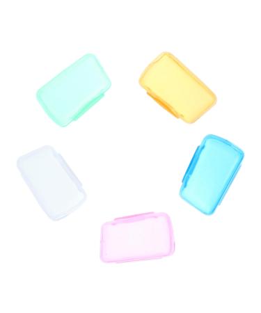 Beavorty 30 pieces toothbrush dust protection travel toothbrush cover outdoor toothbrushes protective cap plastic toothbrushes cover holder practical toothbrushes cover holder