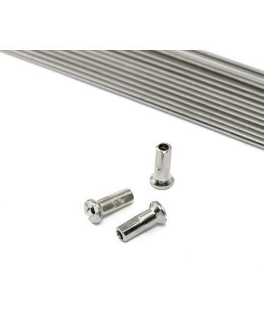 12pcs 10 Pro Bamboo Kitchen Bicycle Spokes | 304 Stainless Steel with 12mm Nipples - Buy Online on GoSupps.com