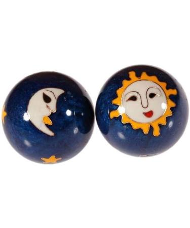 Lachineuse QI Gong Health Balls - Moon & Sun | Enhance Wellness & Relaxation | International Shipping - Buy Online on GoSupps.com