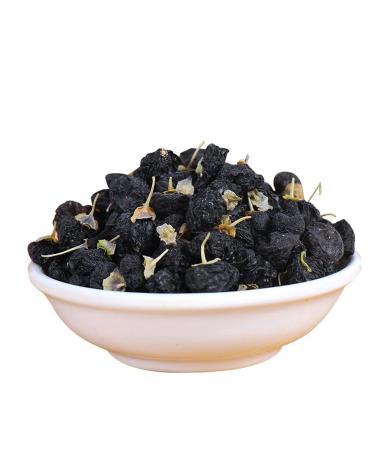 Black Chinese Wolfberry Black Wolfberry Black Fruit Wolfberry Organic Black Goji Wolfberry Hei Gou Qi (500 Grams /1.10 lbs)
