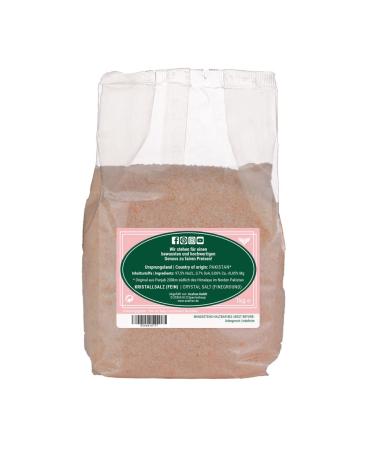 Buy Azafran Pink Crystal Salt - Himalayan Rock Salt 1kg | Premium Fine Quality for Cooking & Health Needs - Buy Online on GoSupps.com