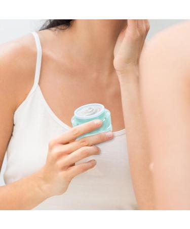 Round Plastic Container Jar with Lid for Travel Wide-mouth Leak Proof Lotion Container Cosmetic Bottle Dispenser for Makeup Beauty Product Cream Oil - Buy Online on GoSupps.com