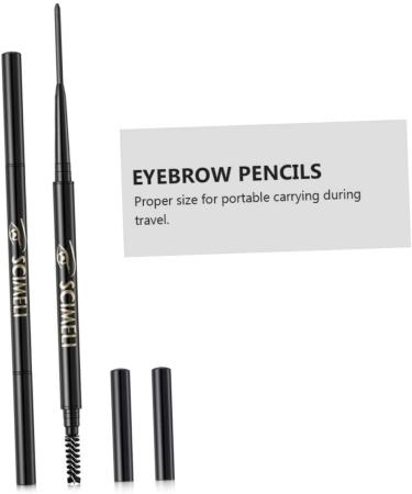 Angoily 6pcs 2 1 Eyebrow Makeup Tools Eyebrow Pen Bottle Wine Lids Waterproof Eyebrow Pencils Door 1 count (Pack of 1) Brownx6pcs - Buy Online on GoSupps.com