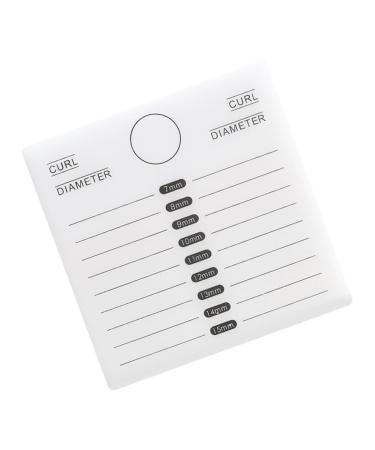 Didiseaon Palette pour Extensions de Cils Support Pratique pour Pose Individuelle Grand Plateau pour Travail Facile et Organisation