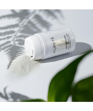 Buy Puret Greenwash | Organic Matcha Enzyme Powder Cleanser | Ultra-Fine Foaming Face Wash Made in Japan | 1.4 oz - International Shipping Available - Buy Online on GoSupps.com