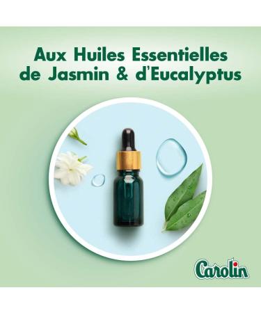 Carolin Multi-Surface Cleaner Essential Oils Jasmine and Eucalyptus 1 L - Buy Online on GoSupps.com