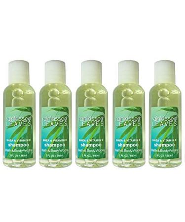 Rainkissed Leaves Toiletry Collection - Set of 5  2 Ounce Shampoos