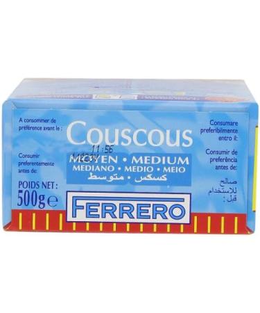 Ferrero Couscous Medium 500 g - Buy Online on GoSupps.com