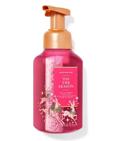 Bath Body Tis The Season Gentle Foaming Hand Soap - 8.75 Fl Oz - Scented with Natural Essential Oils