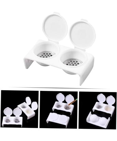 minkissy Nail Art Brush Cup Nail Tools Nail Art Tools Damping Dish for Nails Nail Soaking Bowl Acrylic Nail Dish Dappen Dish Nail Bowl Dapping Dish for Nails Stainless Steel Liquid Wash Pen - Buy Online on GoSupps.com