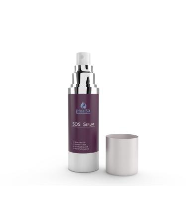 iHeal SX - SOS Serum - 2 oz (60ml) - Skin & Scar Serum - Cosmetic Surgery Scar Serum- BBL -Tummy Tuck - Breast Augmentation - Diabetic Wound Serum - Vitamin E