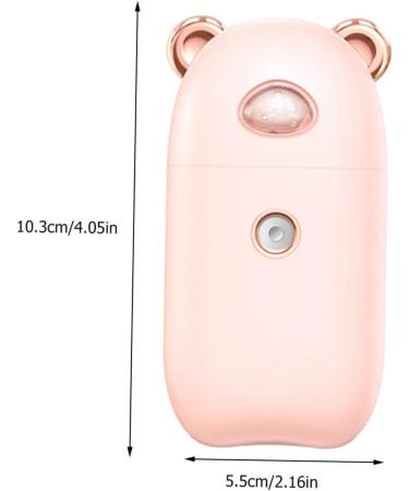 Baluue 3 Pcs Beauty Humidifier Face Handheld Humidifier Facial Mister Portable Abs Pink - Buy Online on GoSupps.com