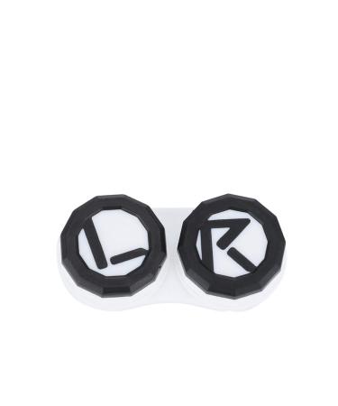 Buy Sharainn Cute Round Contact Lens Box - Blue Eye Care Case for Lenses | International Shipping Available - Buy Online on GoSupps.com
