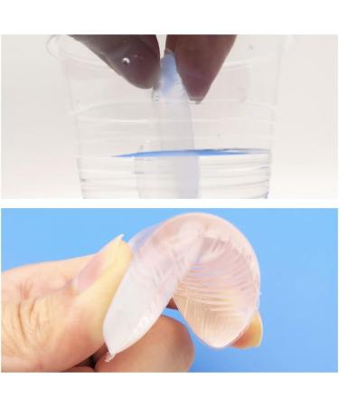 4 Pieces Silicone Makeup Sponge Silicone Makeup Blender Washable Premium Quality Gel Foundation Makeup and Puff for Liquid Primer Foundation Cream Contour or Concealer - Buy Online on GoSupps.com